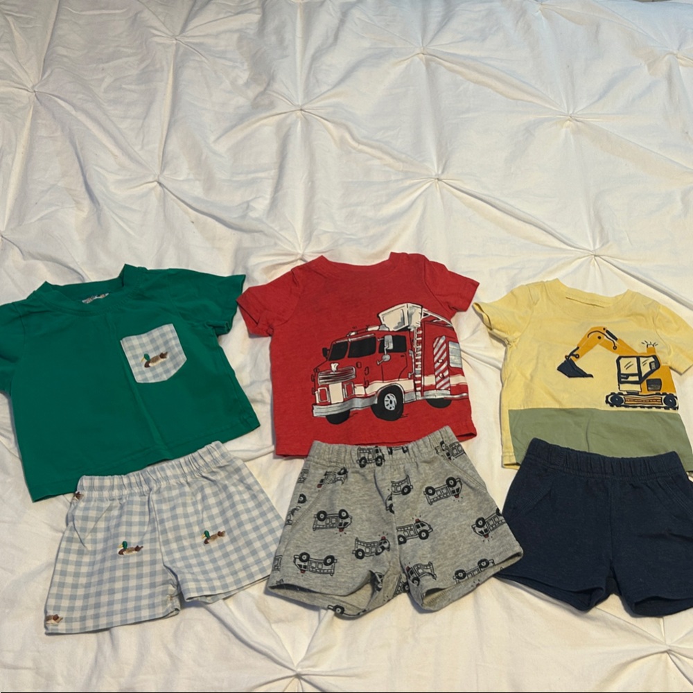 Baby Boy Summer 2 piece Outfits
